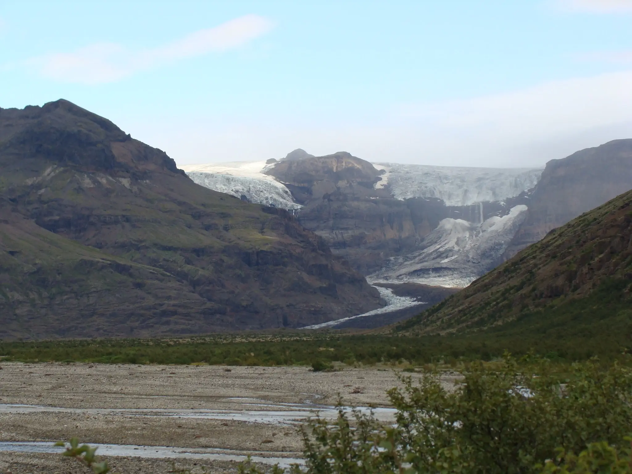 An image of Morsárdalur and Morsárdalsjökull by photographer Gudrun